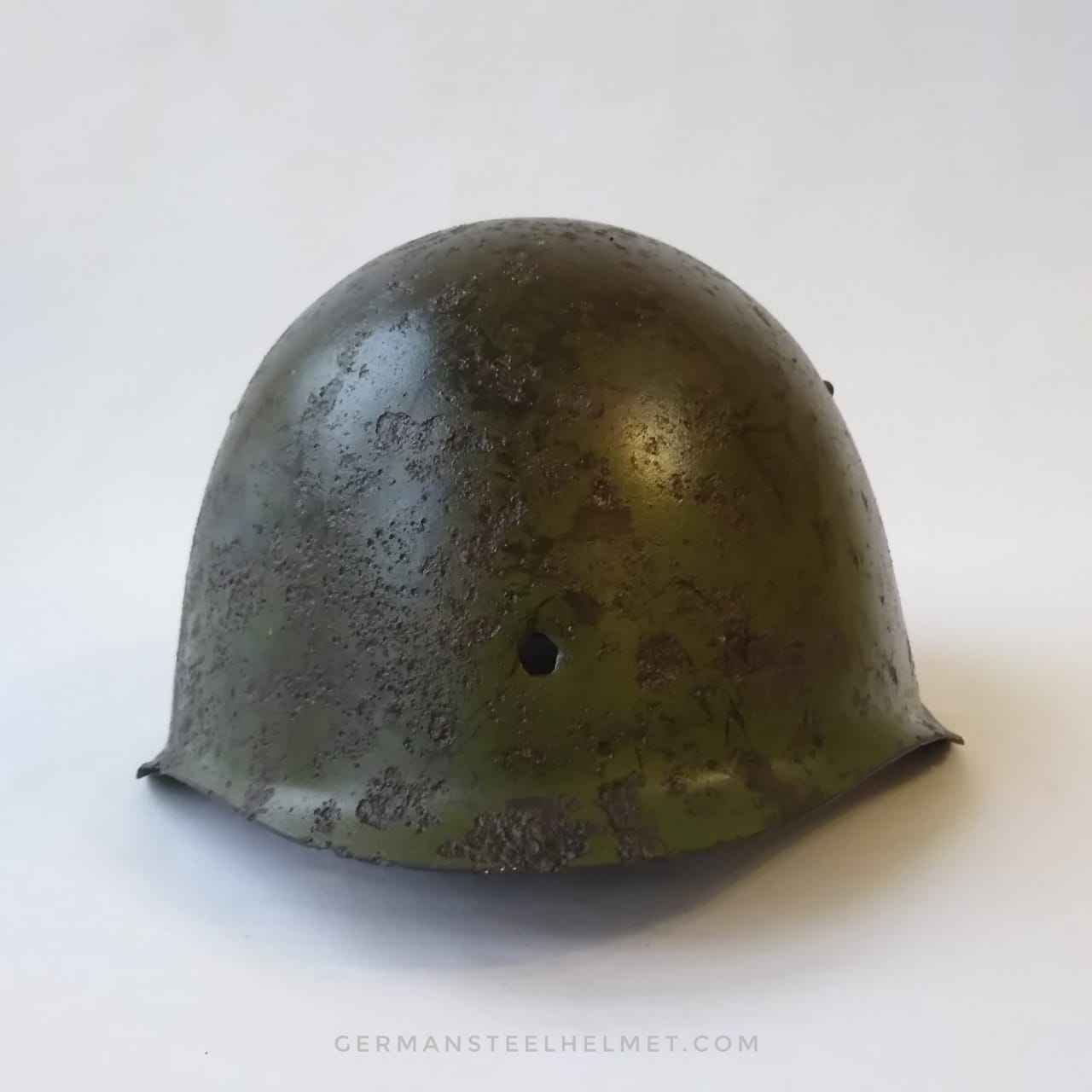 Soviet SSh-39 Helmet – From Smolensk – German Steel Helmet